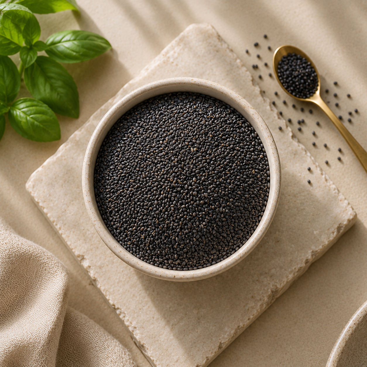 Basil Seeds (Ocimum basilicum)